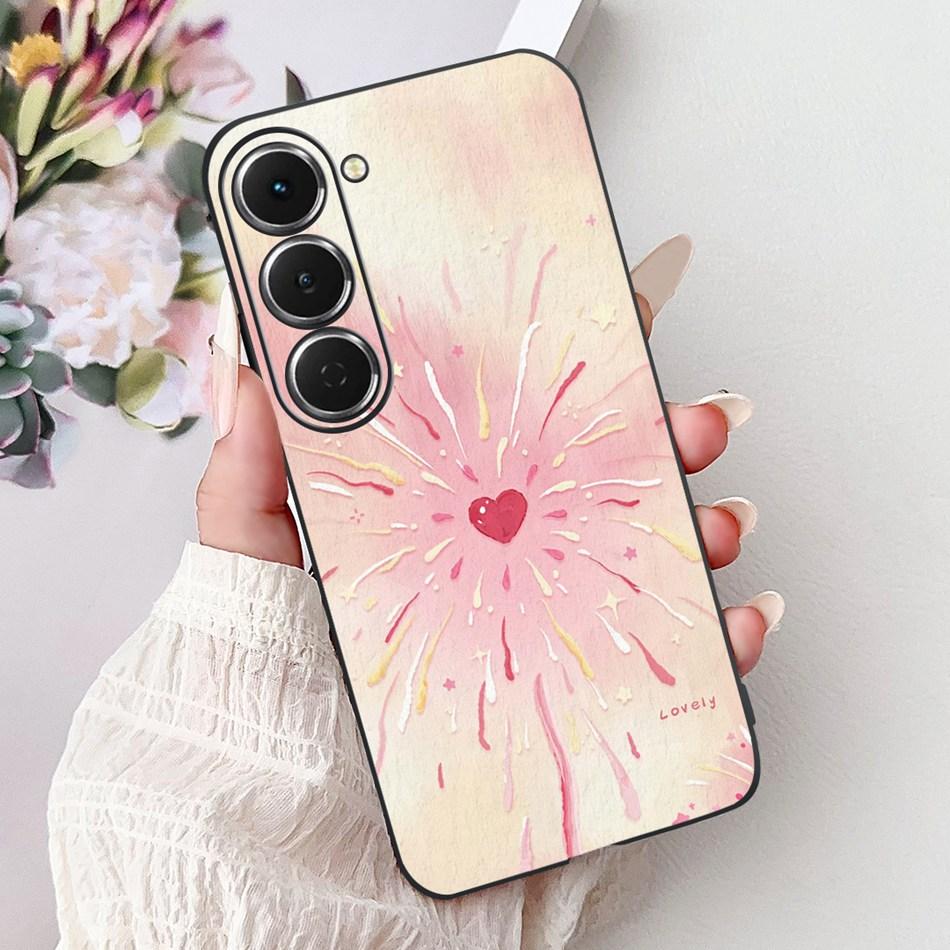 For Tecno Spark 40 Pro / 40 Pro+ Elegant Floral Butterfly Phone Case For Tecno Spark 40Pro Plus KM6 KM7 Soft Silicone TPU Cases