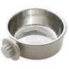 3 Colors Pet Cage Bowl 2-in-1 Pet Feeding Tool Portable Cat Dog Food Dispenser  Rabbit