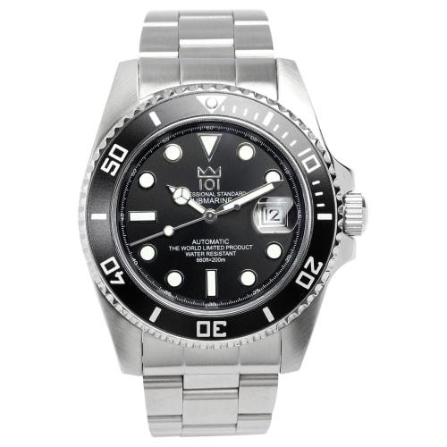 HYAKUICHI 101 Diver's Watch Automatic Winding (Hand Winding Included) With Hack Function Automatic Mechanical Screw-in Crown Date Display 200m Water R