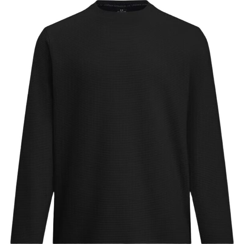 Under Armour Expanse Men s Waffle Long Sleeve T-Shirt 3XL чёрный