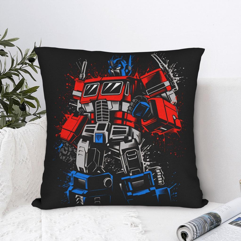 Super Robert Optimuss Primes Pillowcases Funny Pillow Case For Living Room Sofa Design Pillow Cover