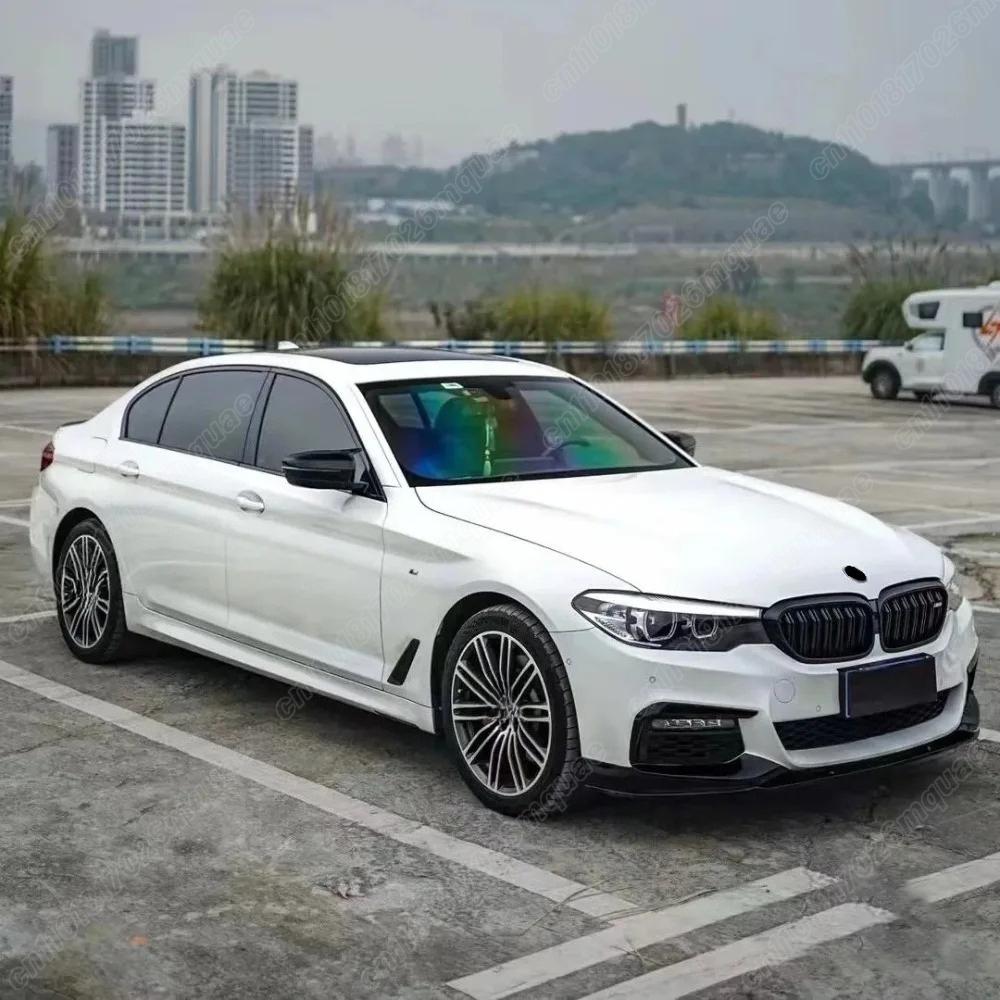 For BMW 5 Series G30 G31 M-Sport 2017 2018 2019 2020 Car Front Bumper Lip Splitter Guard Protector Exterior Accessories BodyKits