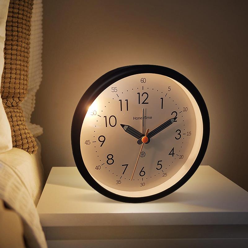 Silent Small Alarm Clock for Students To Use As A Special Wake-up Artifact To Display Desktop Mini Children's Clock Desk Clock