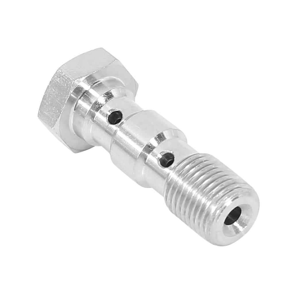 Emsoulnioi Banjo Hose Tool M10x1.0 Meter Thread Double Banjo Bolt Brake Accessories Adapter Motorcycle Car