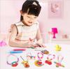 3D Three-dimensional Baking-free Glue Painting Crystal Color Children's Diy Handmade Light-transmitting  Graffiti  Safety Ring