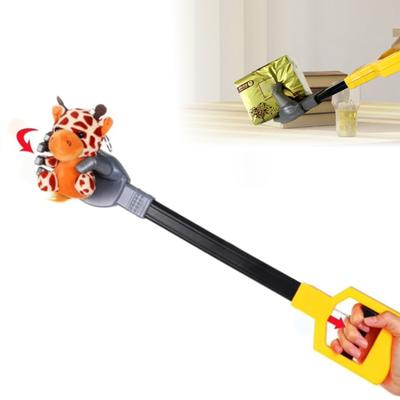 Yousheng Kids Claw Grabber Toy Adjustable Plastic Robot Arm Pickup Tool Simulated Mechanical Hand Children Grabber Hand Interactive Toy