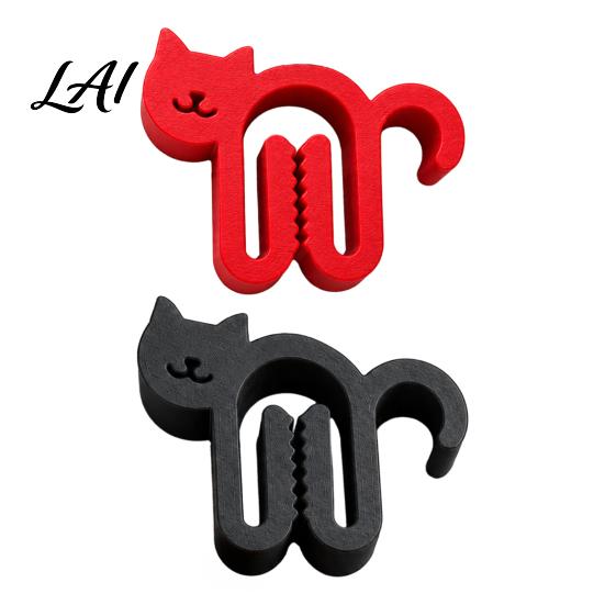 Food Bag Closing Tools 10Pcs 3D Printed Cat Sealing Clip Snack Bread Chip Clips Seal Clamp Multipurpose Sealer Kitchen Gadgets Multi Purpose Clamps