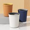No Lid Garbage Bin Large Capacity Waste Paper Basket Dustbin Trash Can  Living Room