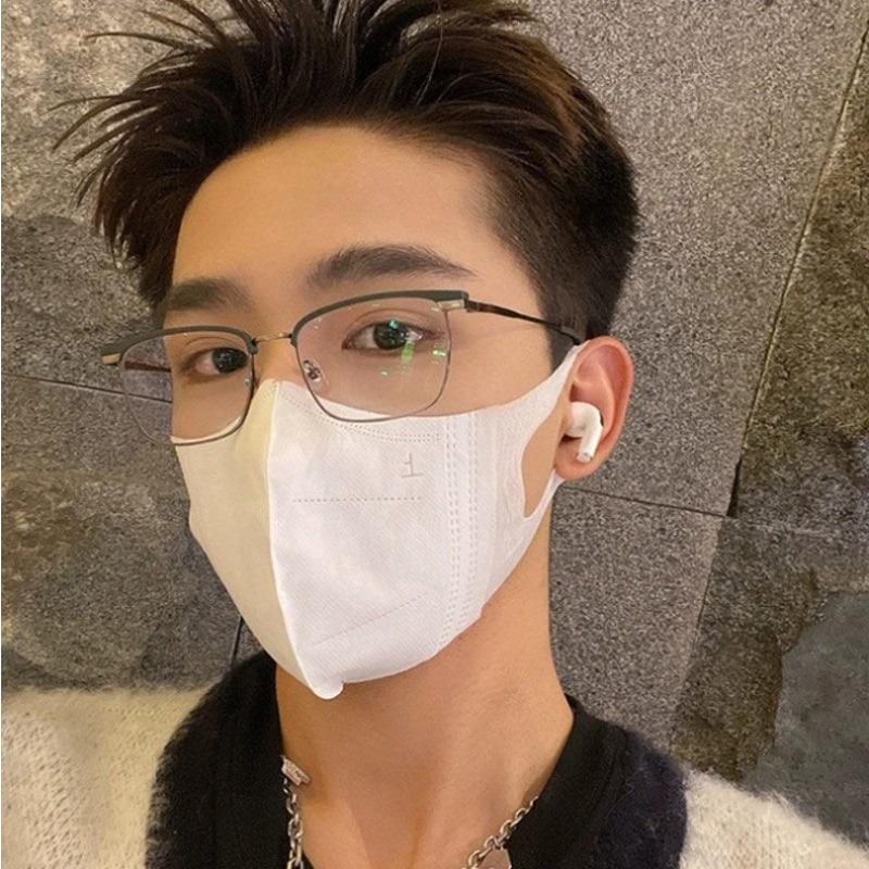 Ladies' high-end square fashion trendy glasses with simple design comfortable fit and protective lenses