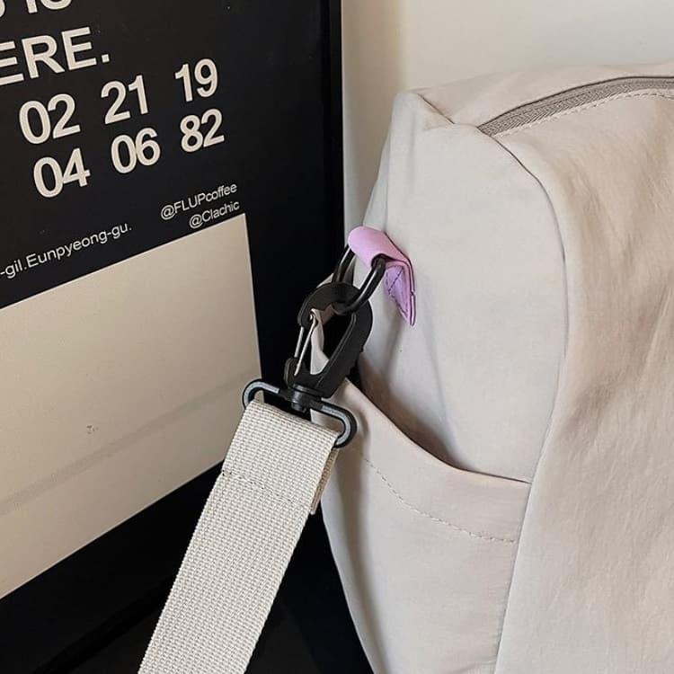 Large capacity travel bag women's fitness luggage bag