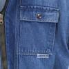 DEMOS 90s Old Denim Jacket 34 Wash blue Parker Men's Used