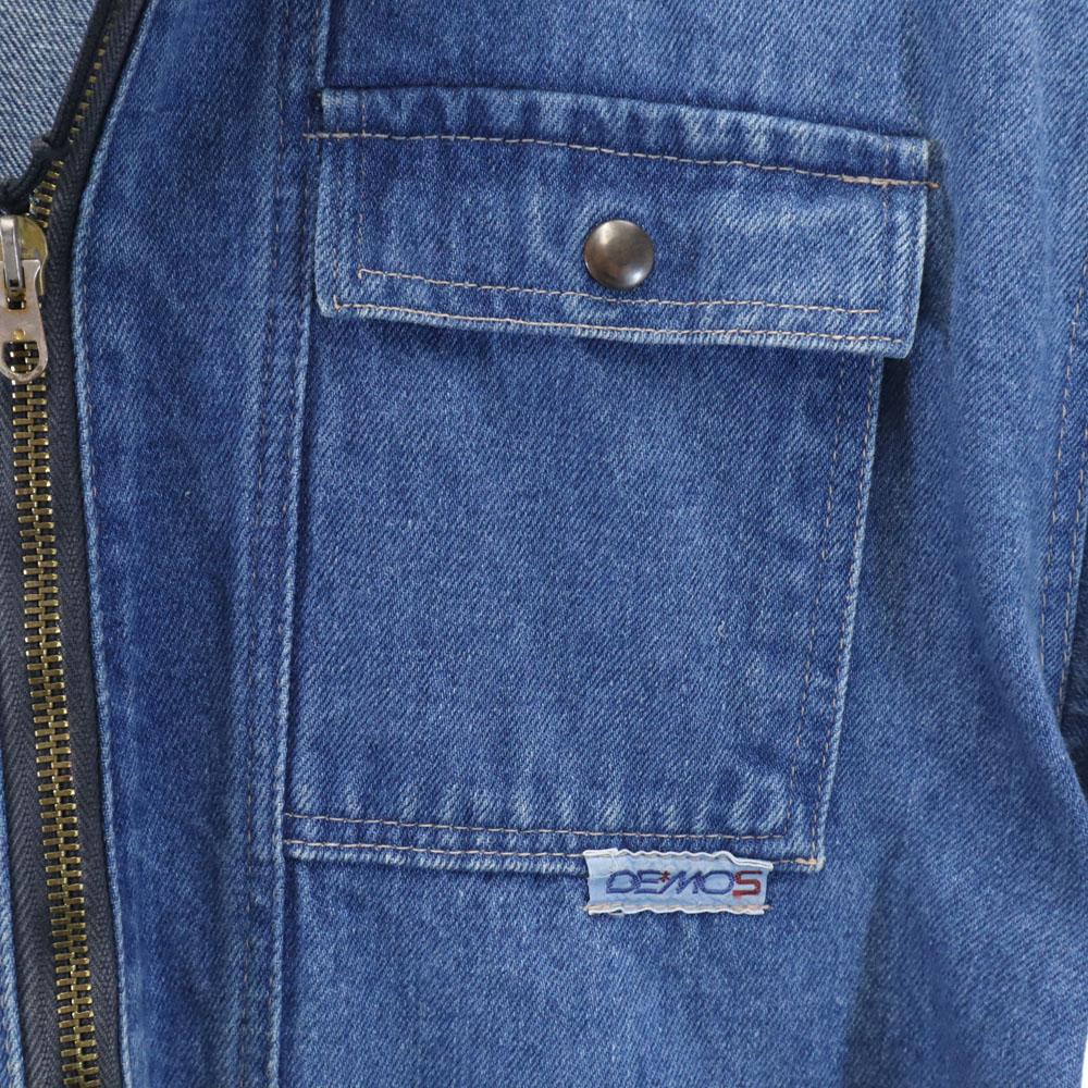 DEMOS 90s Old Denim Jacket 34 Wash blue Parker Men's Used