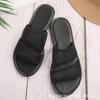36-43 European and American Mesh Large Size Flat-soled Casual Sandals 2025 Summer Breathable Casual Comfortable Soft-soled Slippers