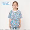 Fineplus Doraemon Kurzarm-T-Shirt, Allover-Druck, Passende Fanartikel