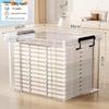 Lixin Jumbo Transparent Wardrobe Storage Box