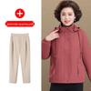 Mother's Day Spring Windbreaker Jacket for Middle-aged Women
