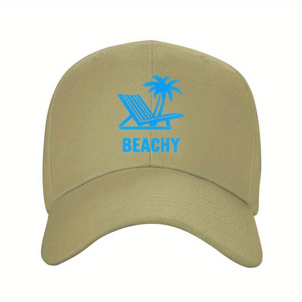 Beachy Chair Graphic Baseball Cap Unisex Adjustable Polyester Summer Outdoor Hat
