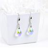 1 Pair Dangling Earrings Comfortable Wearing Wear-Resistant Faux Crystal Women Ear Hooks for Banquet