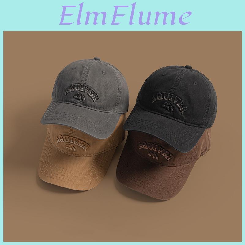 Aquiver 3d Embroidery Cotton Baseball Cap With Sun Protection For Outdoor Activities