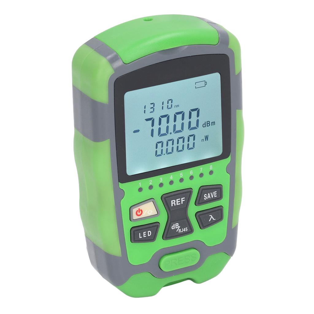 Fiber Optic Tool Kit with Optical Power Meter FC LC Adapter Optic Fiber Cleaver 3 Jaw Plier