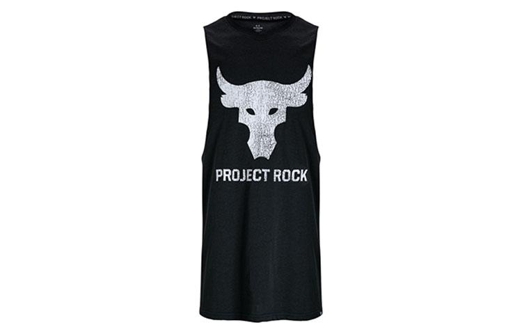Under Armour Project Rock Brahma Bull Tank Black 1373787-004 L