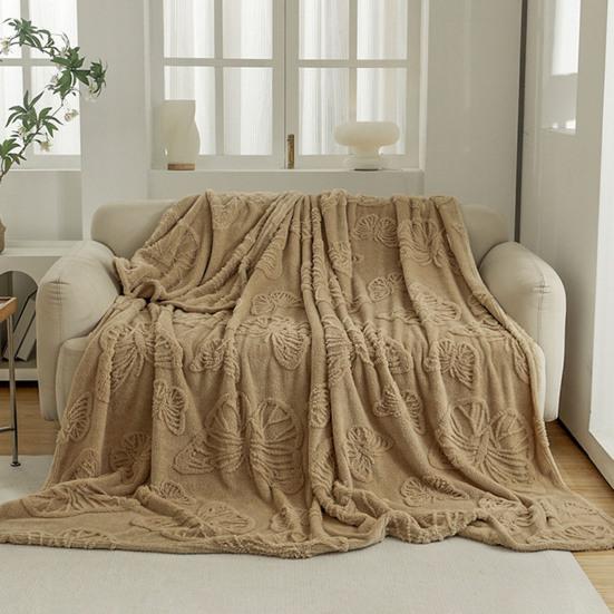 3D Butterfly Baby Blanket Double-Sided Flannel Soft Throw Blanket Fluffy Infant Toddler