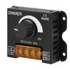 PWM 0-100% Dimmer Controller Switch 12V-24V For Car Single Color LED Strip Light