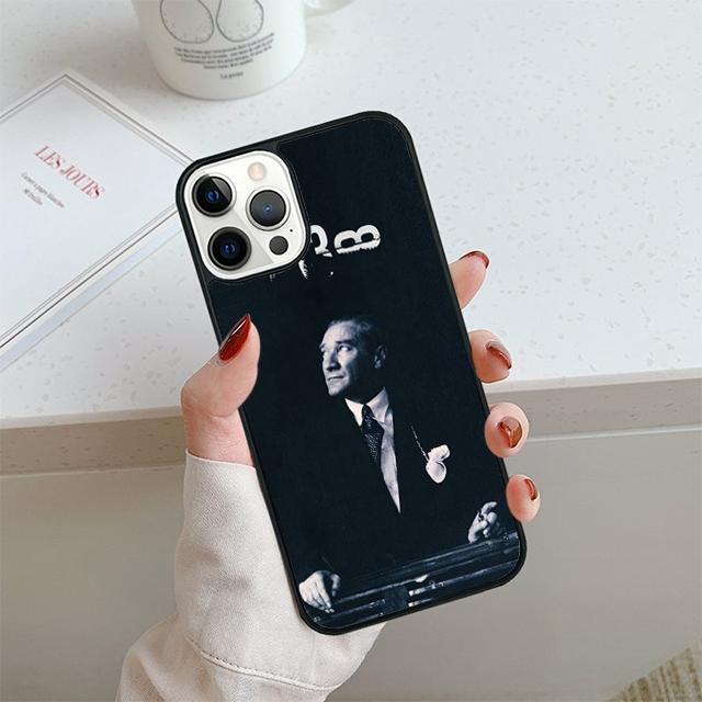 Mustafa Kemal Ataturk Phone Case For iPhone 17 Air 13 12 14 15 16  Cover For Apple 14 15 16 Pro Max Plus Coque