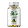 Integratore Olio di Origano 6000mg | 120 Capsule Morbide | Contiene Carvacrolo | Salute Immunitaria, Integratori Antiossidanti