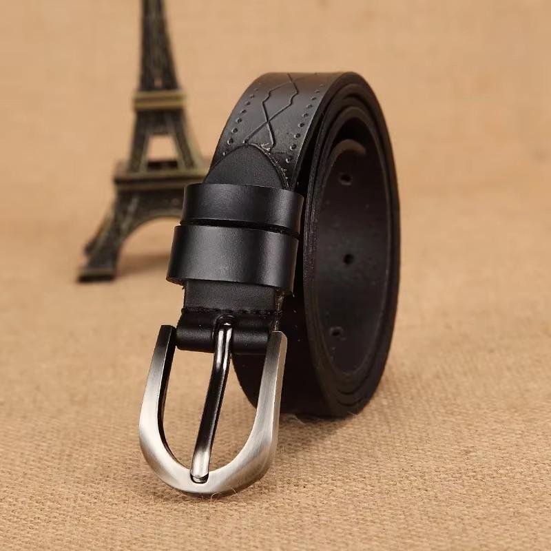 New Women's Brand New Retro Casual Real Leather Belt Buckle Genuine Leather Belt Women Jeans Belts