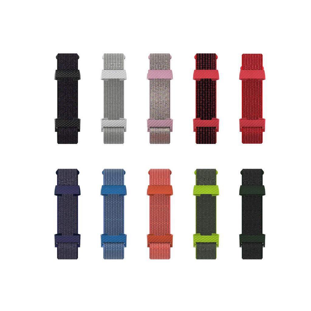 Closure Nylon Watch Band Strap for Fitbit Charge 4/3