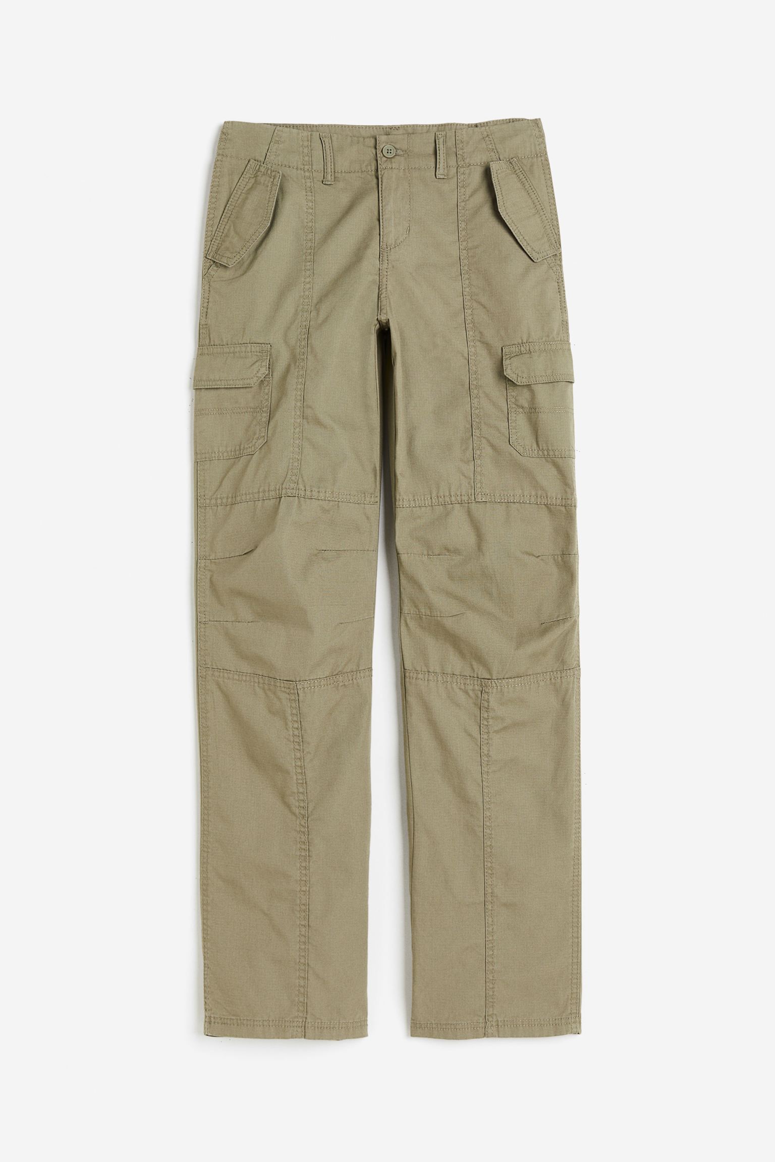 

Брюки карго с заниженной талией