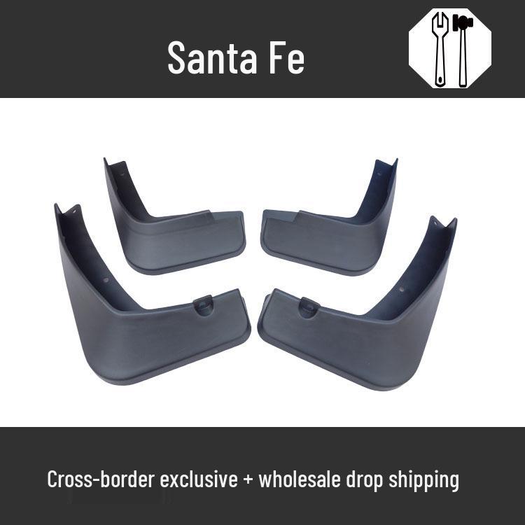 

Hawtai Santa Fe Mudguards (2017-2019) - Modification Accessories & Mud Flaps