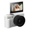 5K HD Flip Screen Camera WD08 with WiFi, Autofocus, Beauty Filters, Retro Mirrorless Design.