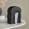 1pcs Simple Stylish Door-Shaped Tissue Box Resin Home Living Room Table Decorative Ornament Tissue Storage Box