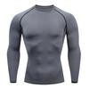 Men Quick-Dry Athletic T-Shirt Breathable Stretchy Moisture-Wicking Short Sleeve Compressed Fitness Gym Sports Workout 8 Colors
