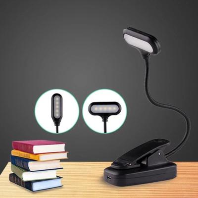 LED-Licht Lampe Mini-Clip-on-Leuchten Batterie Buch Nachtlicht Lampen Augenschutz Reise Flexibel Aufladbar Einstellbar Innen