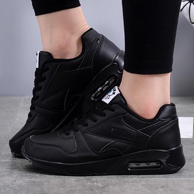 Autumn and Winter Women's Shoes Air Cushion Shoes Women's Sports Running Shoes Student Single-Layer Shoes Travel Shoes Flat Shoes