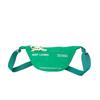 Blocked Color Simple Letter Printed Dumpling Shaped Children Bag Shoulder