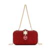 Neue Mode-Designerin Damen Große Diamant-Abendtasche Glänzender Strassstein Perle Hochzeitsfeier Crossbody-Tasche Luxus-Clutch Handtasche