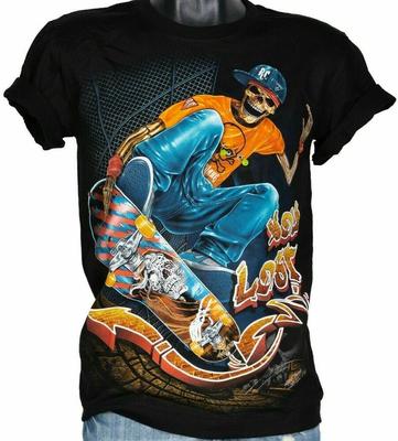 3D Rock Chang Original Hip Hop Street Skater Glow In The Dark Unisex T-Shirt