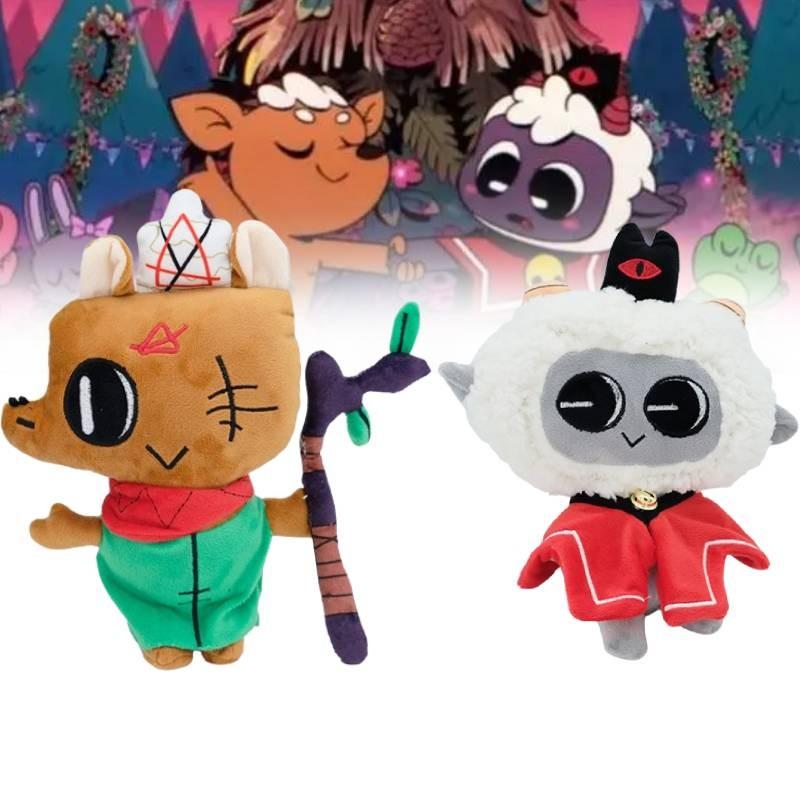 High Quality Cult Of The Lamb Plush Black Sheep Soft Toy Ideal For Collectors And Fans