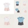 Childrens Summer Pajama Set With Cartoon Prints For Boys And Girls