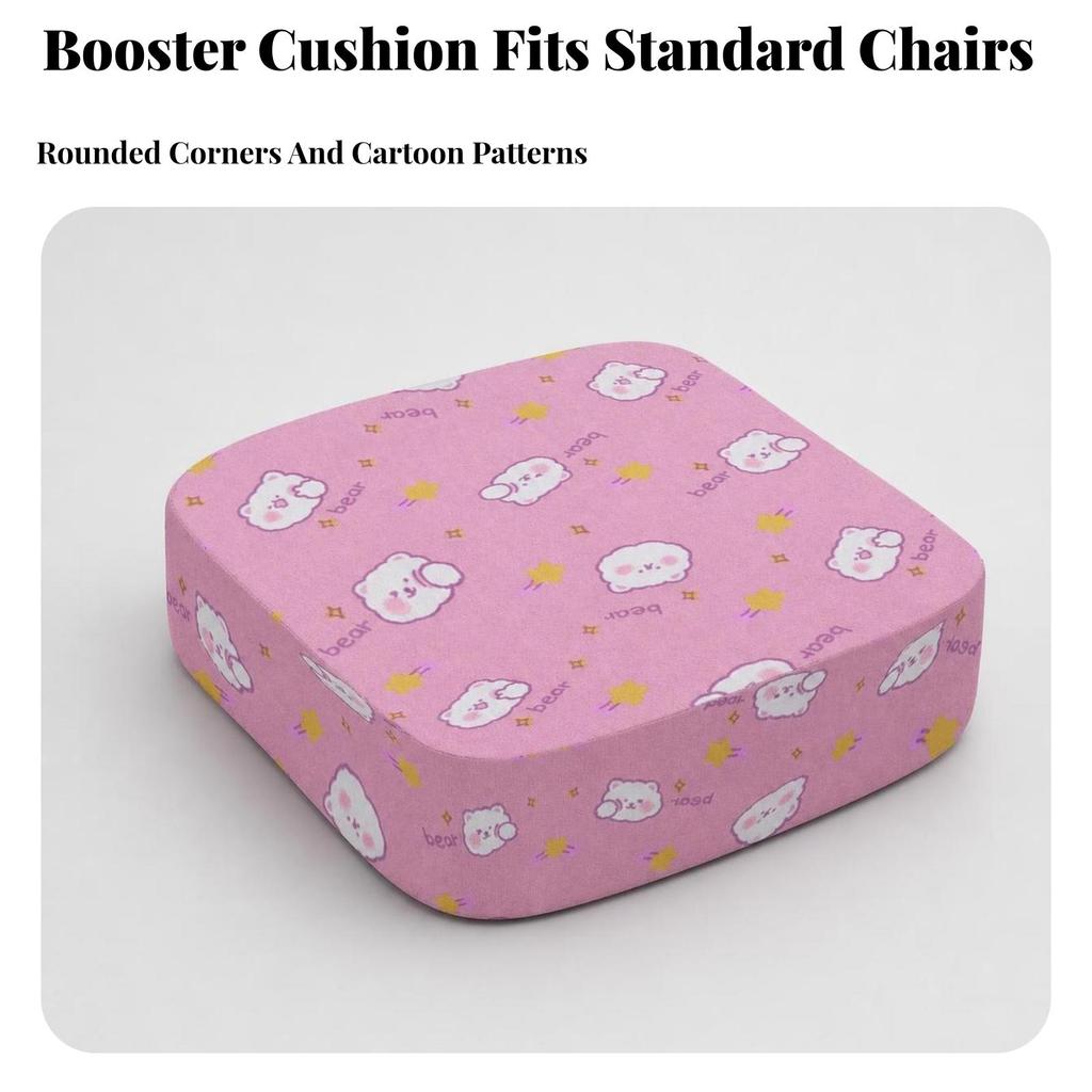 Strong Support Chair Booster Cushion | Thick Padded Profile, Seat Cushion, for Dining Table