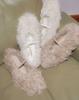 Tagtraume Doodle Fur Ribbon Banding Mary Jane Flats