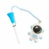 Plastic Golf Tee, Astronaut Cartoon Design, AntiLost Cord, Ball Holder Accessory