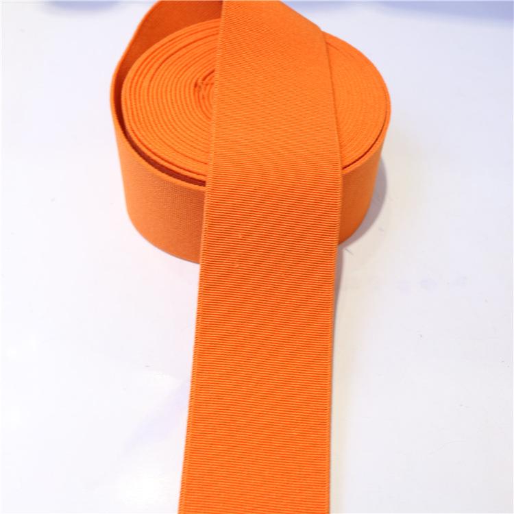 Polyester Imitation Nylon Elastic Webbing with Spot Color Processing - Clothing Accessories Rubber Band