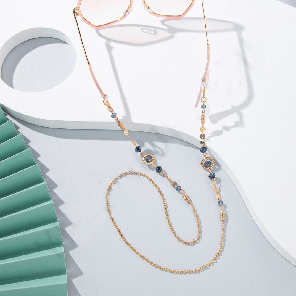 Rhinestone Glasses Straps Anti-Slip Sunglass Lanyard Straps Glasses Hanging Chain Sunglass