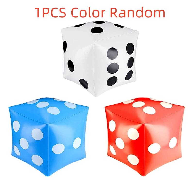30cm Inflatable Dice Cube Large Dice Toy Party Event Supplies Indoor and Outdoor Sports and Game Toys Party Luck Competition