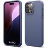 Protective Case - Booling - Iphone 16 Pro - Soft Silicone - Midnight Blue - Matte Effect